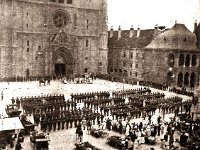 Kaptol 1914. godine, K.u.K. vojska, blagoslov pred odlazak na front